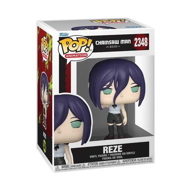 Chainsaw Man POP! Animation Vinyl Figures Reze 9 cm